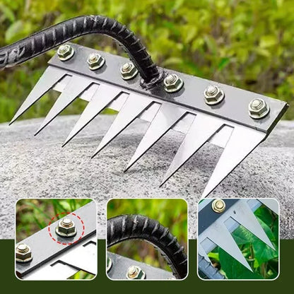 WeedCrusher – Tiefenwirksamer Gartenrechen