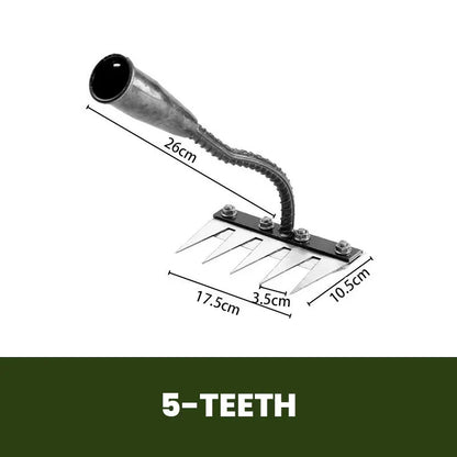 WeedCrusher – Tiefenwirksamer Gartenrechen