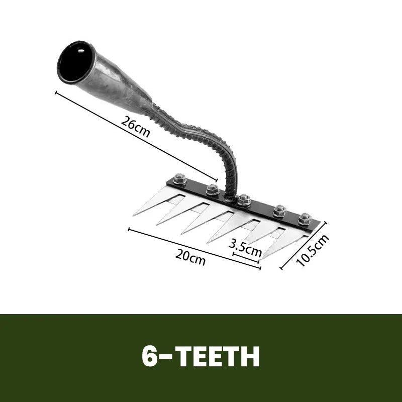 WeedCrusher – Tiefenwirksamer Gartenrechen