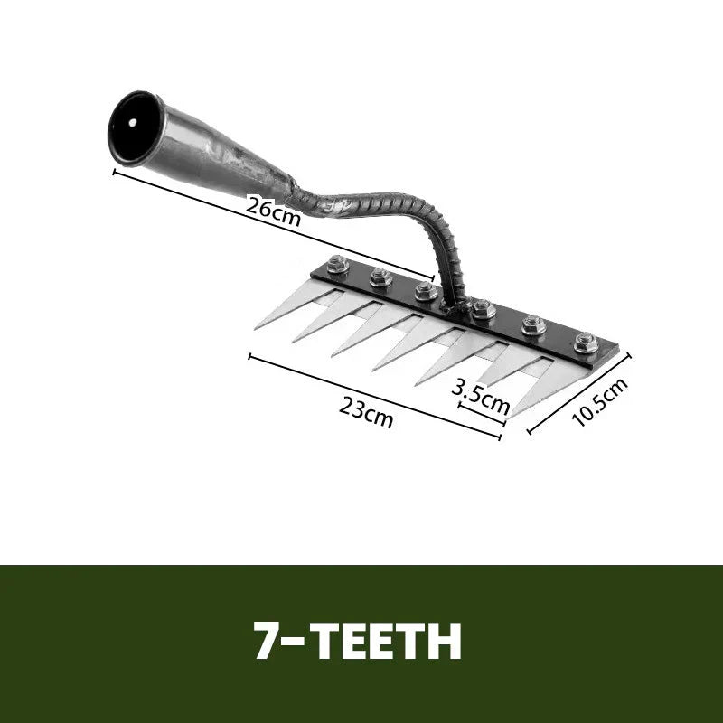 WeedCrusher – Tiefenwirksamer Gartenrechen