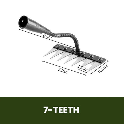WeedCrusher – Tiefenwirksamer Gartenrechen