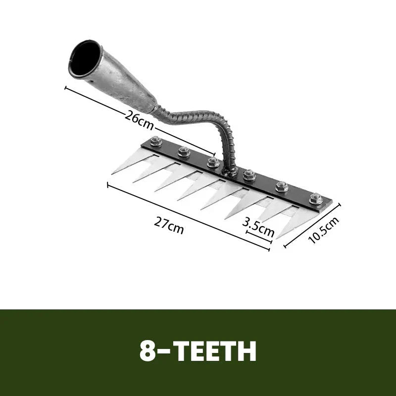 WeedCrusher – Tiefenwirksamer Gartenrechen