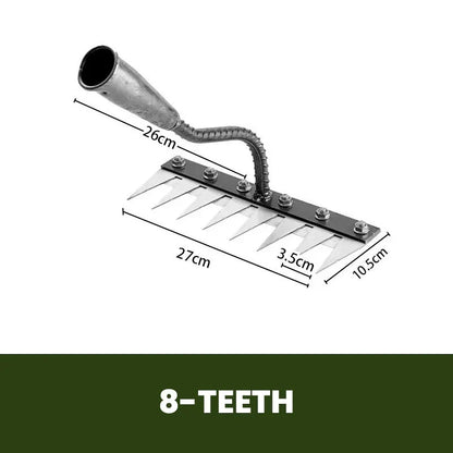 WeedCrusher – Tiefenwirksamer Gartenrechen