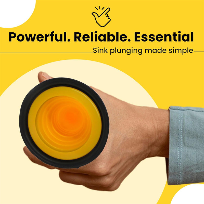 FlowForce – Potente mini desatascador para desagües de fregadero