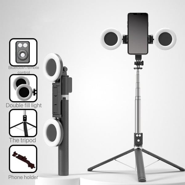 BrightCapture – Selfie-Stick & Stativ-Kombi