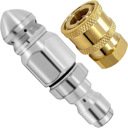 RapidFlush - Boquilla segura y eficiente para limpieza de tuberías