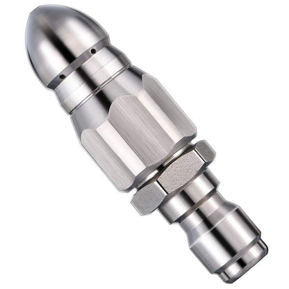 RapidFlush - Boquilla segura y eficiente para limpieza de tuberías