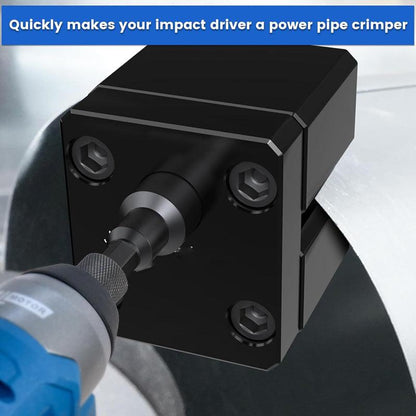 TorqueForge – Engarzadora de tubos asistida por potencia de impacto