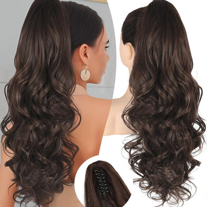 LunaLocks – Extensión de cola de caballo con ondas glamurosas