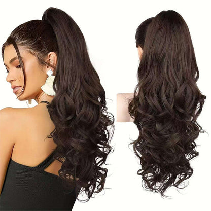 LunaLocks – Extensión de cola de caballo con ondas glamurosas