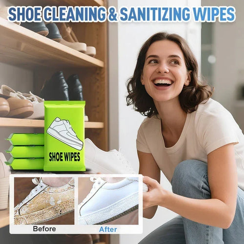 FreshKicks – Toallitas portátiles para limpiar zapatos