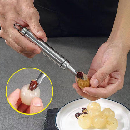 Descorazonador FruitFlow – Utensilio de cocina esencial para preparar alimentos fácilmente