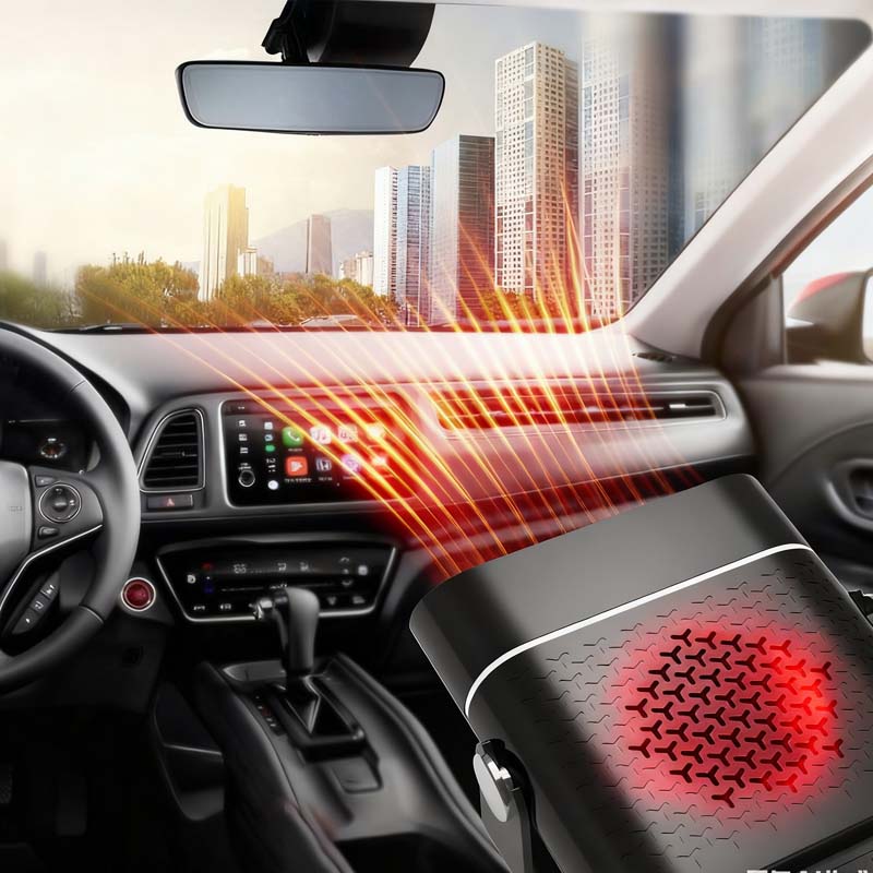 DriveWarm – Calefactor y desempañador compacto 2 en 1 para coche