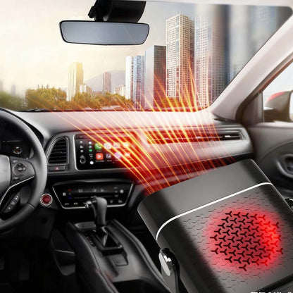 DriveWarm – Calefactor y desempañador compacto 2 en 1 para coche