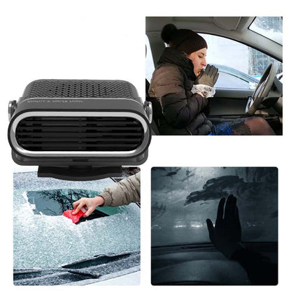DriveWarm – Calefactor y desempañador compacto 2 en 1 para coche
