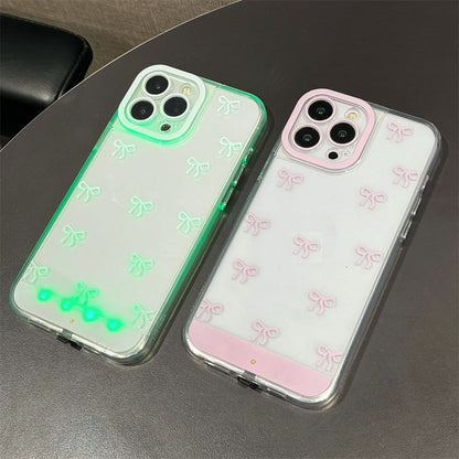 GlowBow Luxe – Funda de teléfono con luz LED
