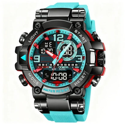 AquaTime – Wasserdichte digitale LED-Uhr