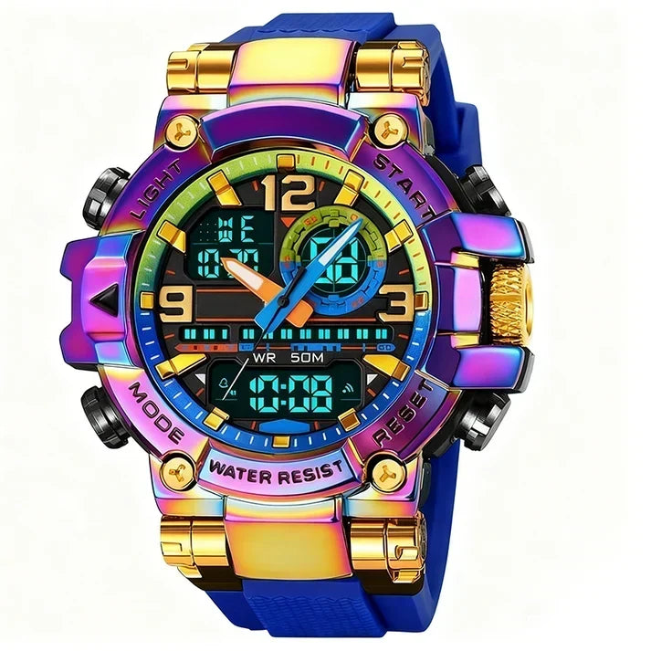 AquaTime – Wasserdichte digitale LED-Uhr