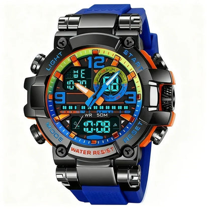 AquaTime – Wasserdichte digitale LED-Uhr