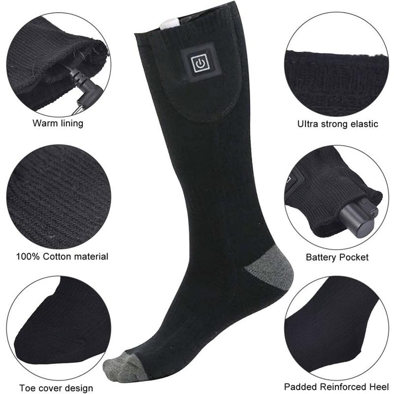 🔥Calcetines calefactables ajustables con batería de larga duración