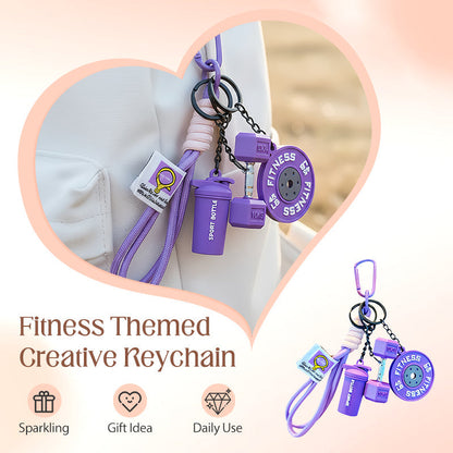 FitCharm – Kreativer Schlüsselanhänger zum Thema Fitness
