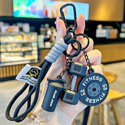 FitCharm – Kreativer Schlüsselanhänger zum Thema Fitness