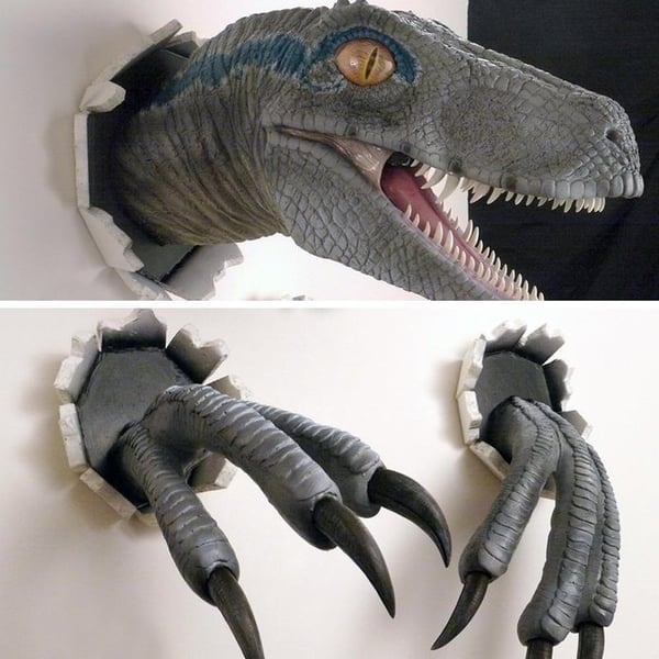 DinoForge – Arte de pared hiperrealista