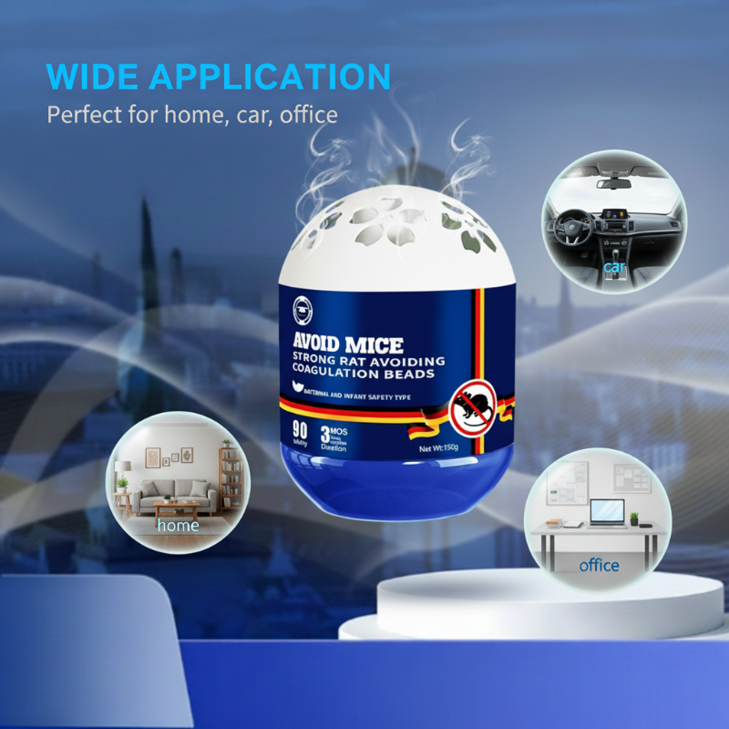 RodentGuard - Gel Repelente de Ratones de Interior a Base de Plantas