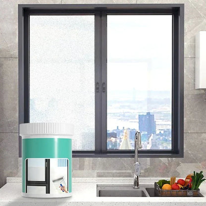 CrystalMist – Wasserfeste, mattierende Sichtschutzfarbe für Fenster