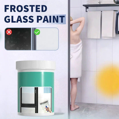 CrystalMist – Wasserfeste, mattierende Sichtschutzfarbe für Fenster