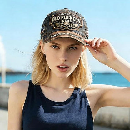 UrbanRebel – Gorra retro con efecto lavado