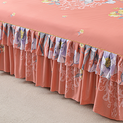 VelvetBloom – Gemütliches Blumen-Bettwäsche-Set