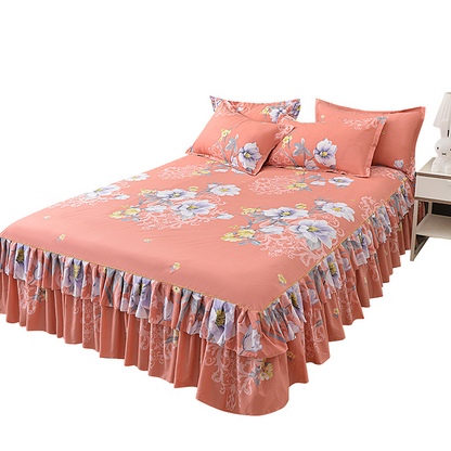 VelvetBloom – Gemütliches Blumen-Bettwäsche-Set