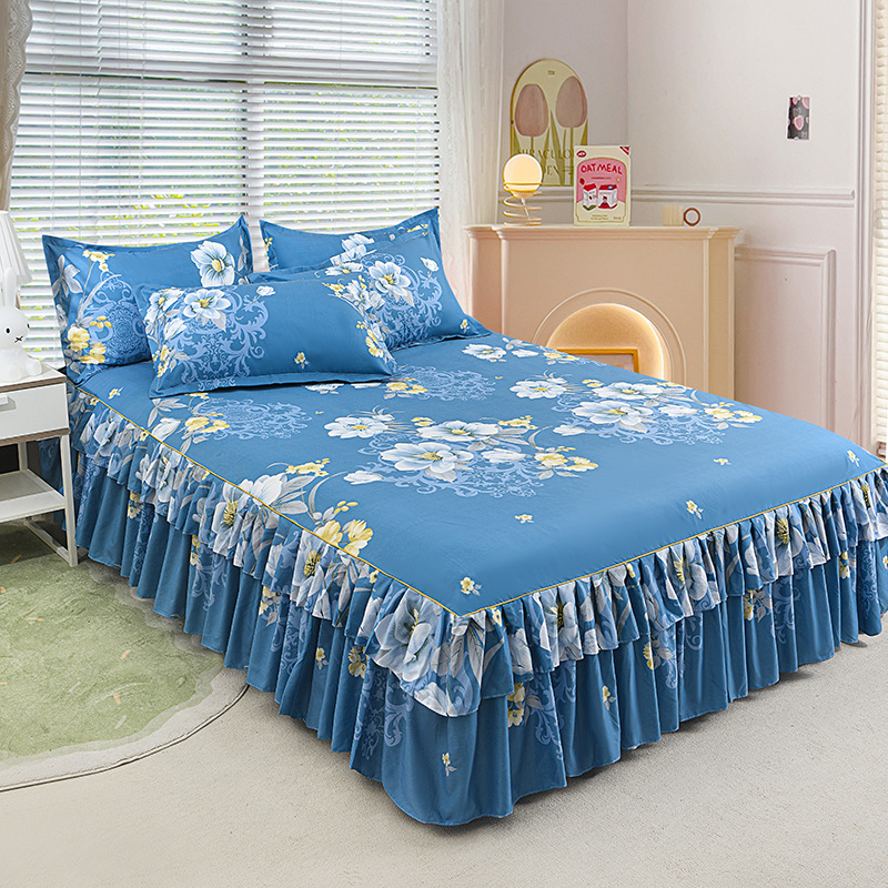 VelvetBloom – Gemütliches Blumen-Bettwäsche-Set