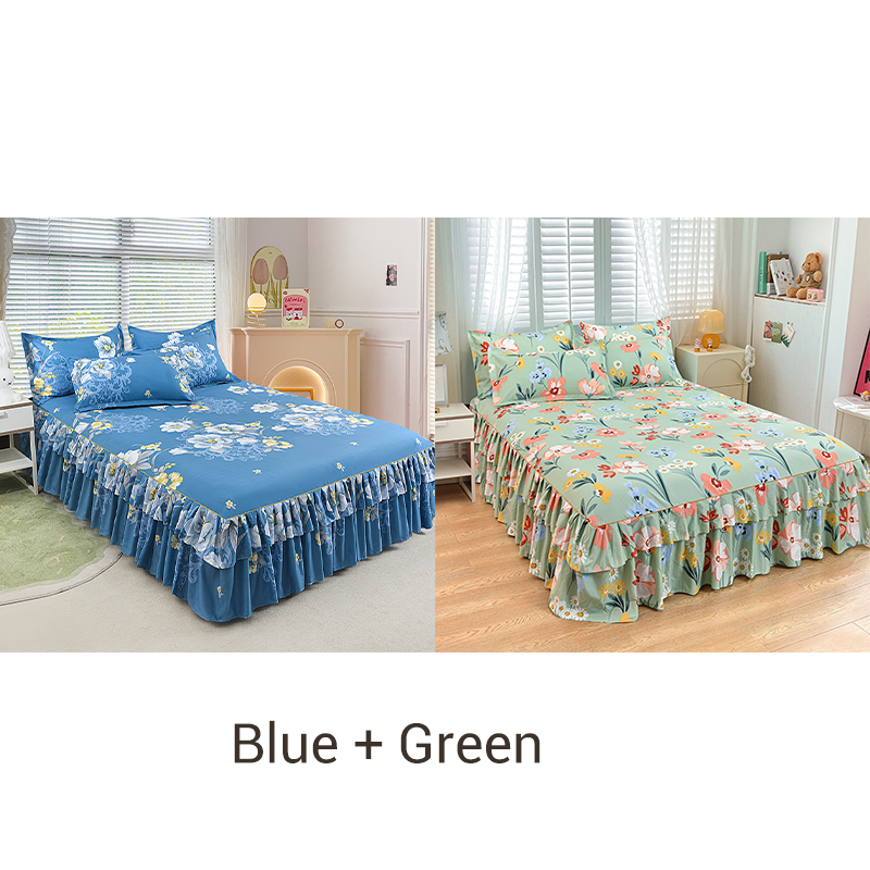 VelvetBloom – Gemütliches Blumen-Bettwäsche-Set