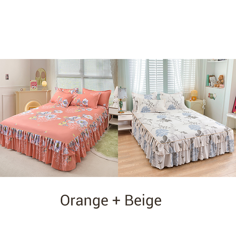 VelvetBloom – Gemütliches Blumen-Bettwäsche-Set