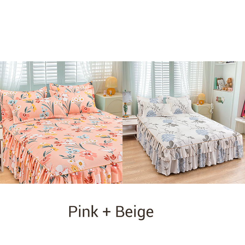 VelvetBloom – Gemütliches Blumen-Bettwäsche-Set