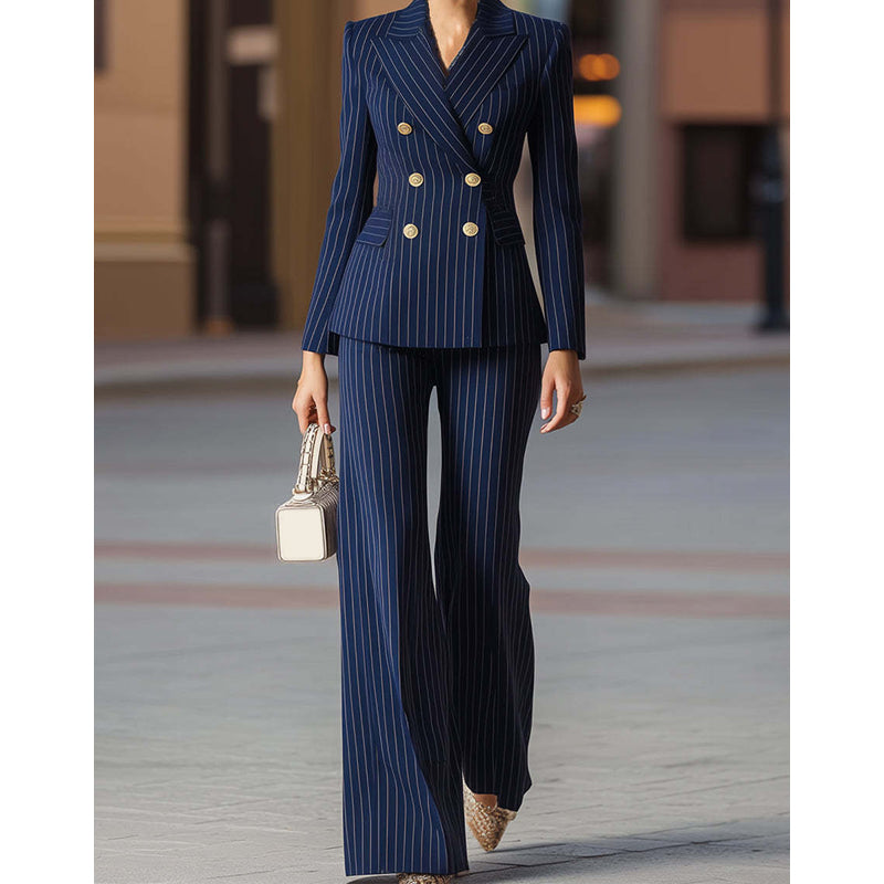 BossEra – Traje sastre a rayas para mujer
