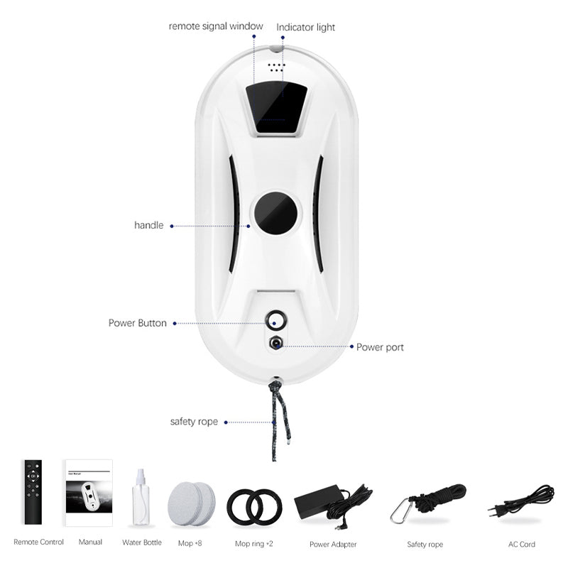 WindowPro – Intelligenter Roboter-Fensterreiniger