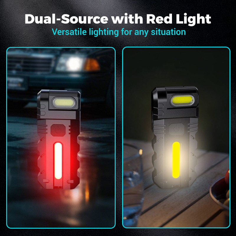 LiteMate – Magnetische LED-Arbeitsleuchte mit drehbarem Kopf