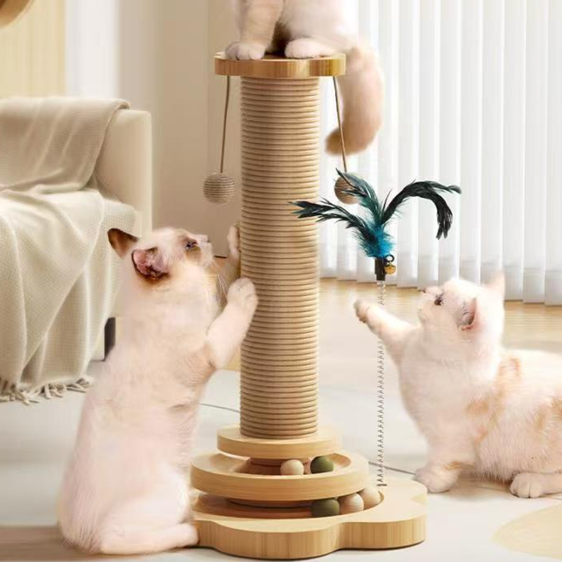 KittyQuest – Estación de rascado multijuego