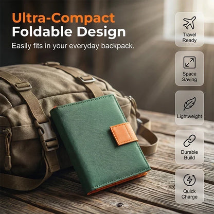 NomadCharge – Tragbares Solarstrom-Set
