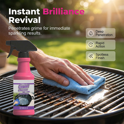 GrillBlaze – Desengrasante en spray de acción rápida y alta potencia para parrillas