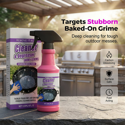 GrillBlaze – Desengrasante en spray de acción rápida y alta potencia para parrillas