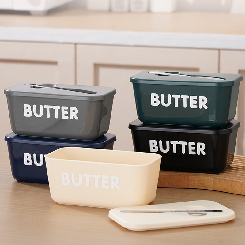 ButterNest – Mantequillera Grande con Tapa y Cuchillo