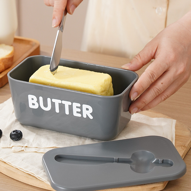 ButterNest – Mantequillera Grande con Tapa y Cuchillo