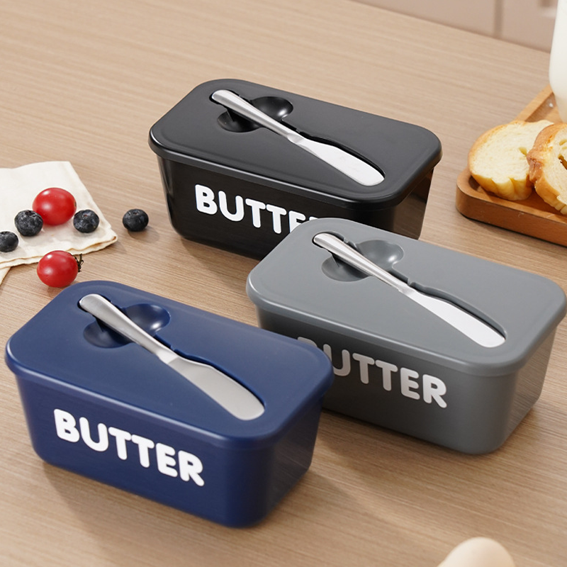 ButterNest – Mantequillera Grande con Tapa y Cuchillo