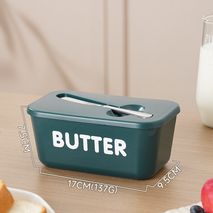 ButterNest – Mantequillera Grande con Tapa y Cuchillo