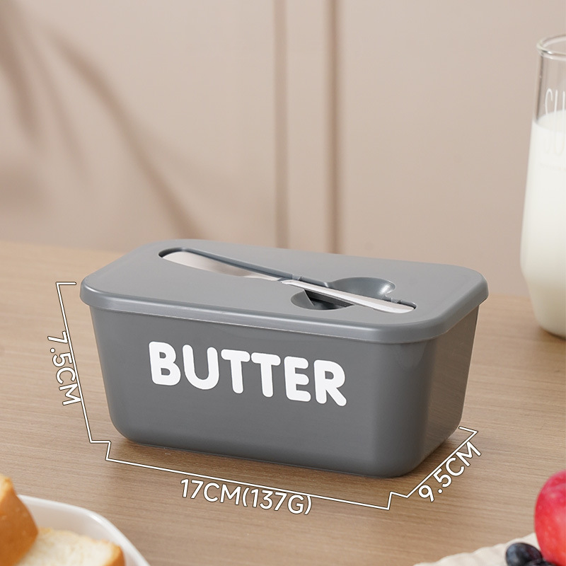 ButterNest – Mantequillera Grande con Tapa y Cuchillo