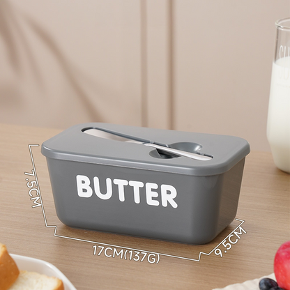 ButterNest – Mantequillera Grande con Tapa y Cuchillo